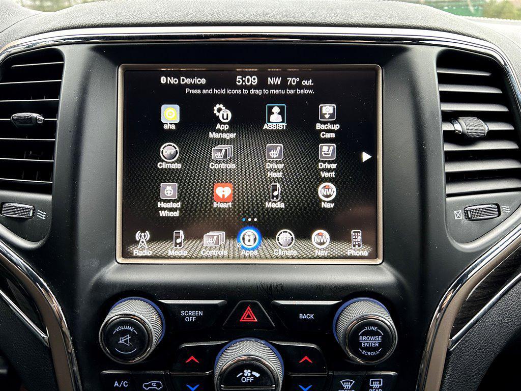 used 2017 Jeep Grand Cherokee car, priced at $18,995