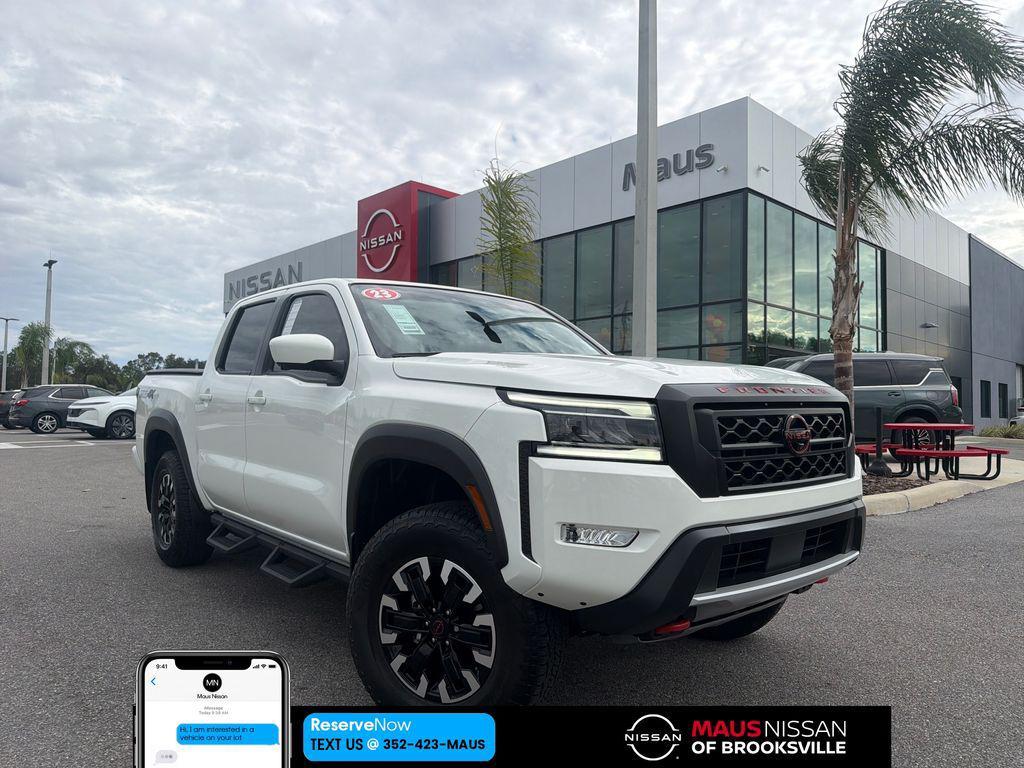 used 2023 Nissan Frontier car, priced at $33,997