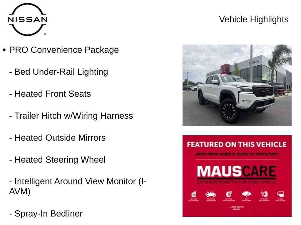 used 2023 Nissan Frontier car, priced at $33,997