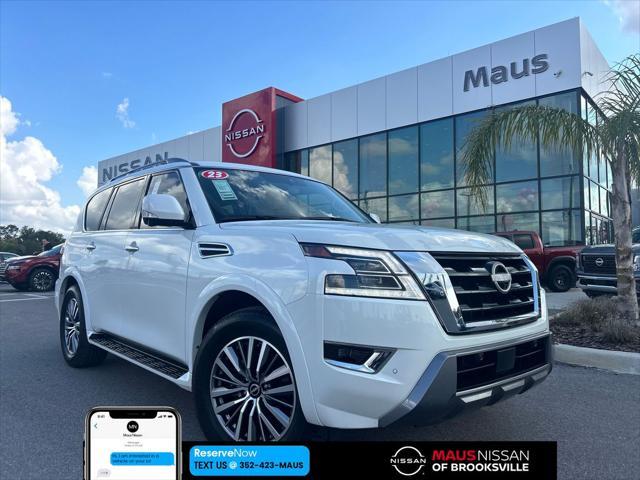 used 2023 Nissan Armada car, priced at $43,864