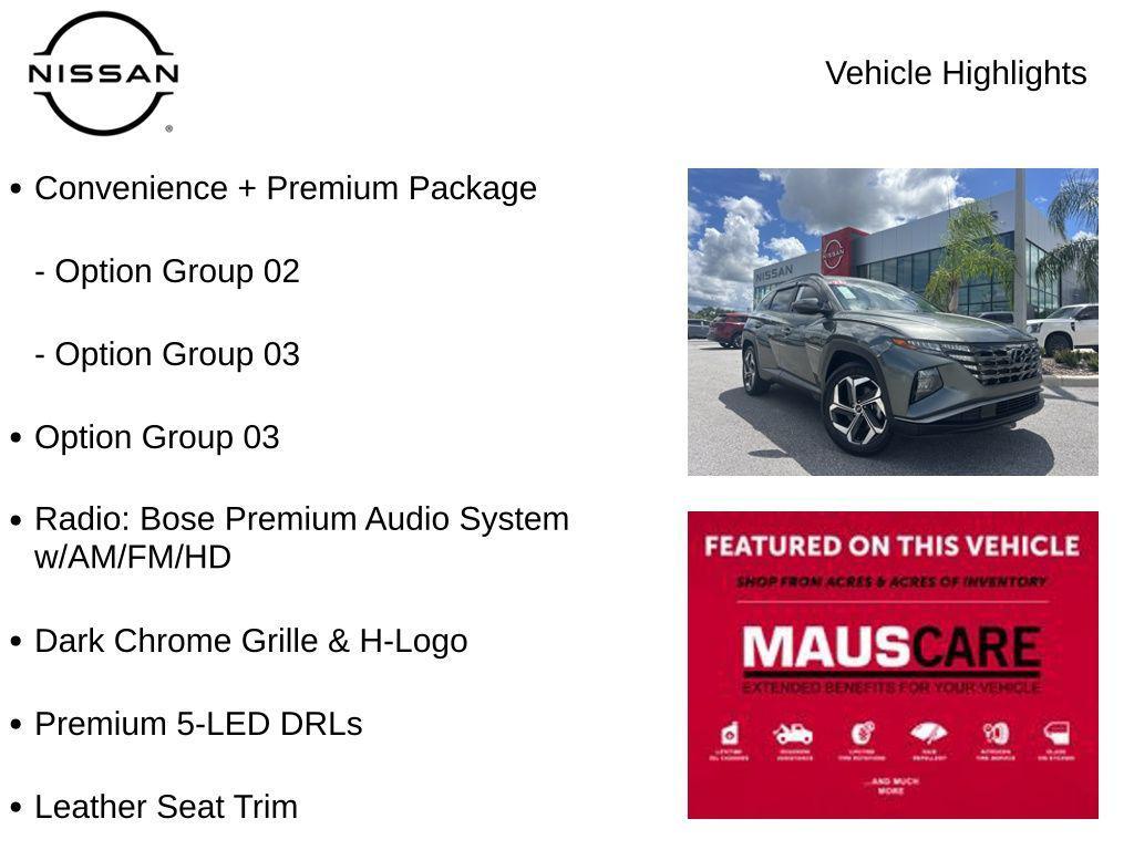 used 2022 Hyundai Tucson car, priced at $19,976