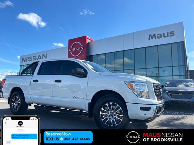 new 2024 Nissan Titan car, priced at $50,943