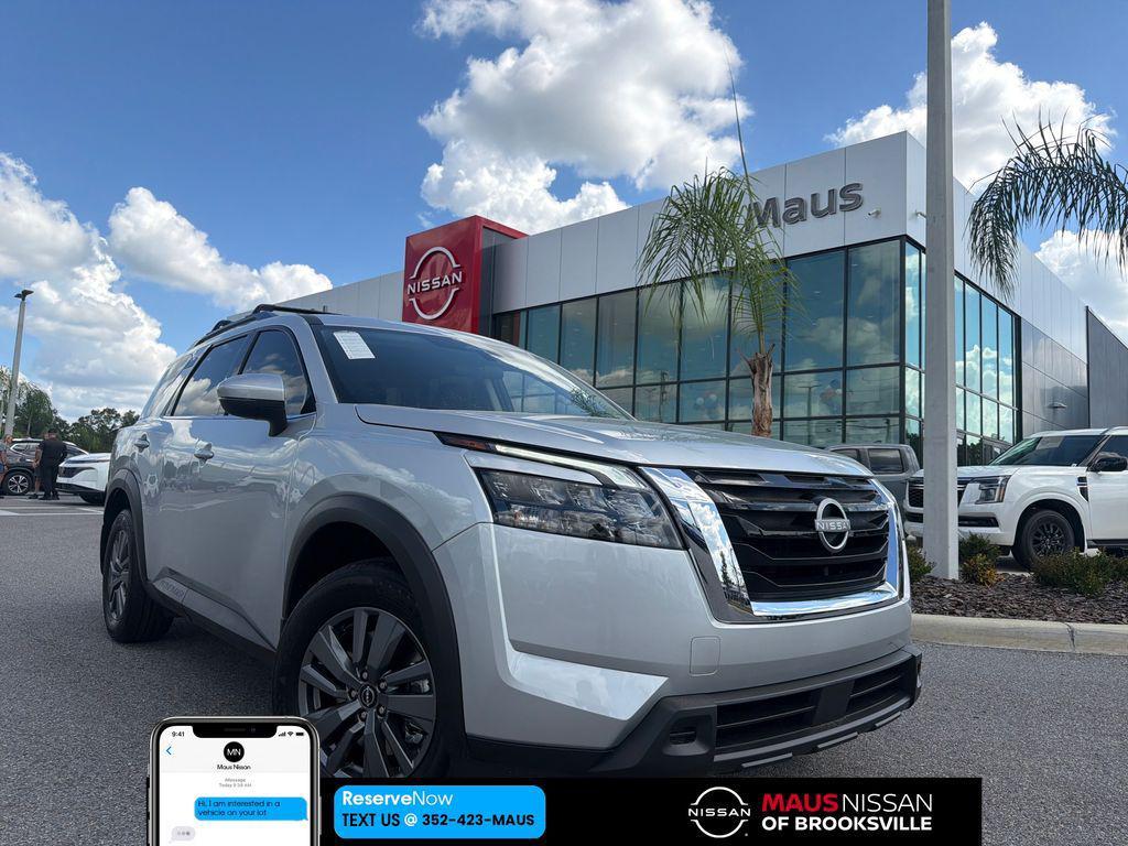 new 2025 Nissan Pathfinder car, priced at $40,486