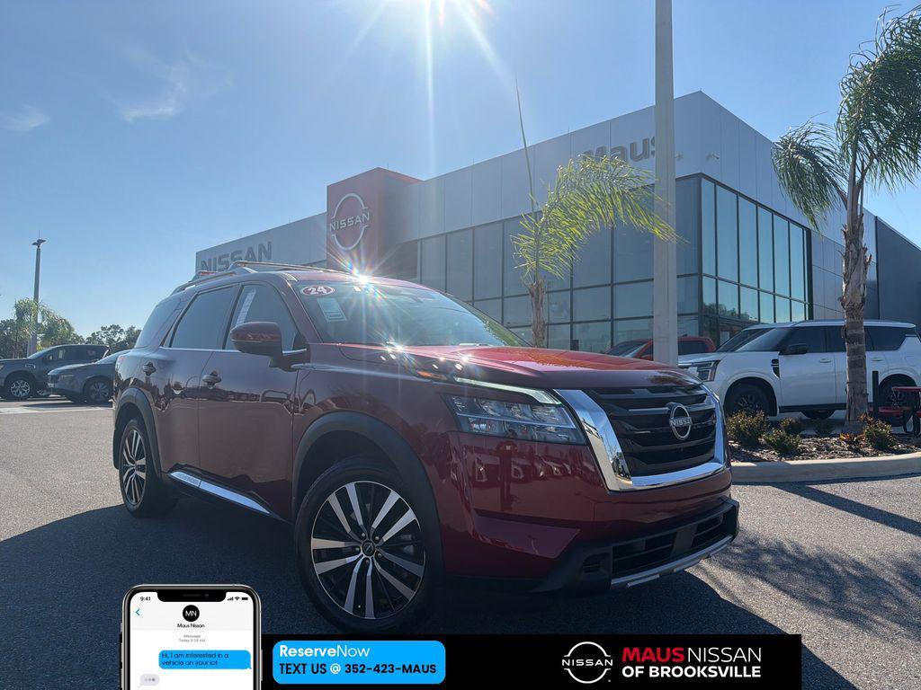 used 2024 Nissan Pathfinder car, priced at $36,998