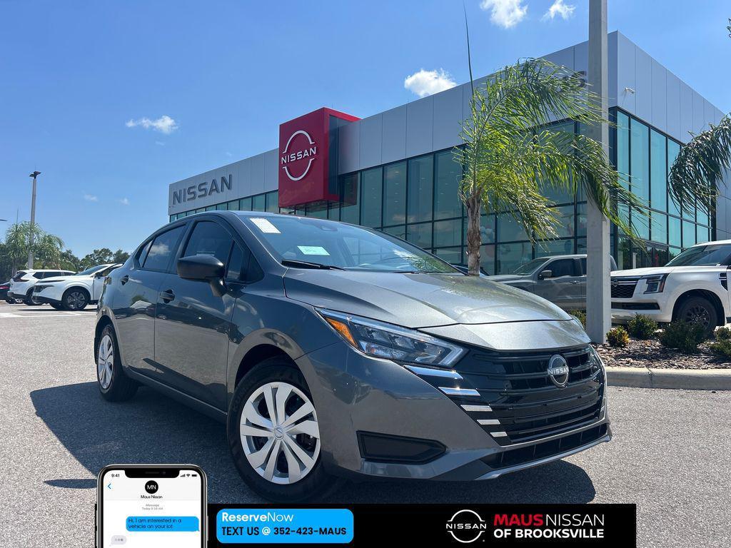 new 2025 Nissan Versa car, priced at $20,519