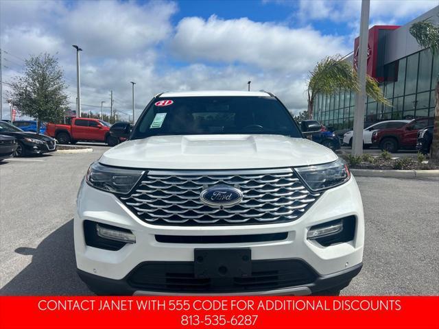 used 2021 Ford Explorer car, priced at $27,183