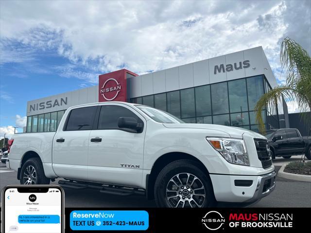 new 2024 Nissan Titan car, priced at $50,093