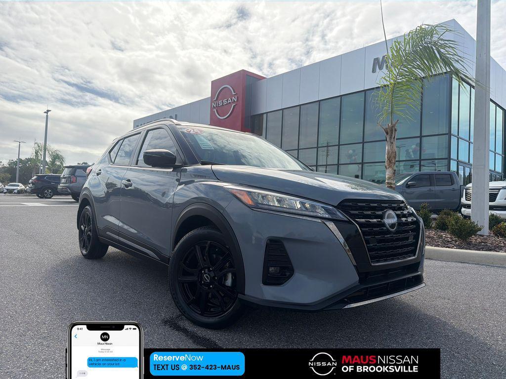 used 2024 Nissan Kicks car, priced at $22,471