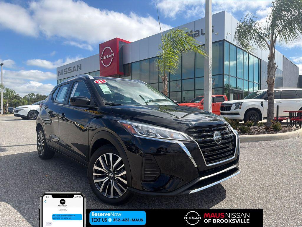used 2021 Nissan Kicks car, priced at $14,632