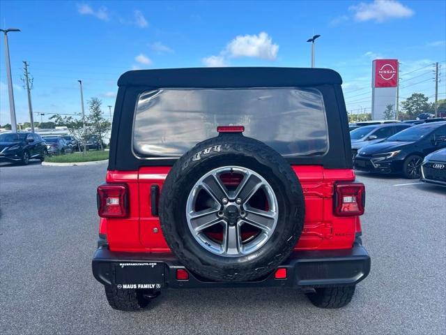 used 2020 Jeep Wrangler Unlimited car, priced at $27,984