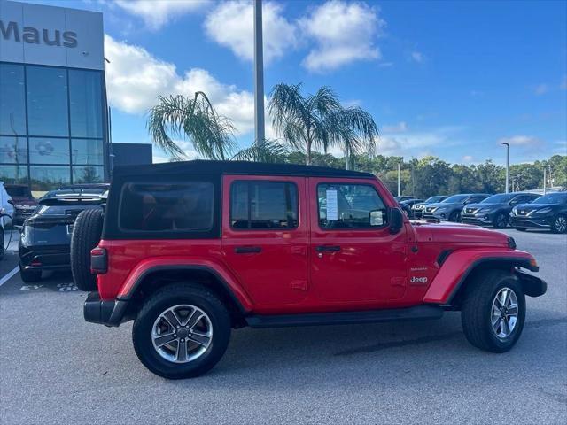 used 2020 Jeep Wrangler Unlimited car, priced at $27,984