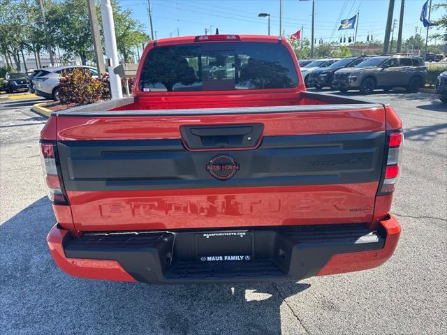 new 2025 Nissan Frontier car, priced at $44,553