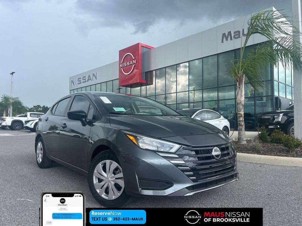 new 2025 Nissan Versa car, priced at $20,826