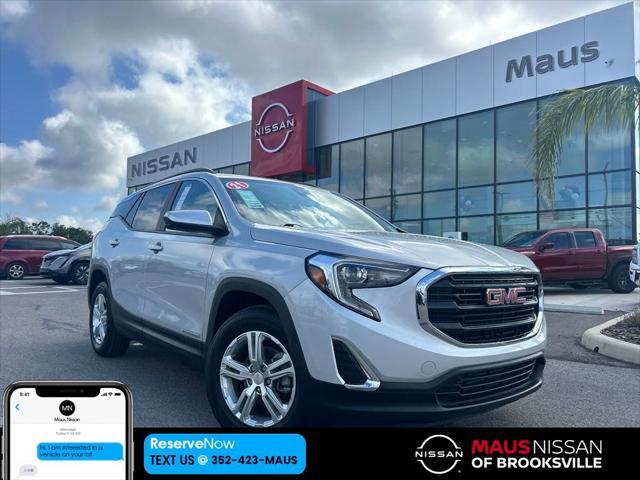 used 2021 GMC Terrain car, priced at $15,945