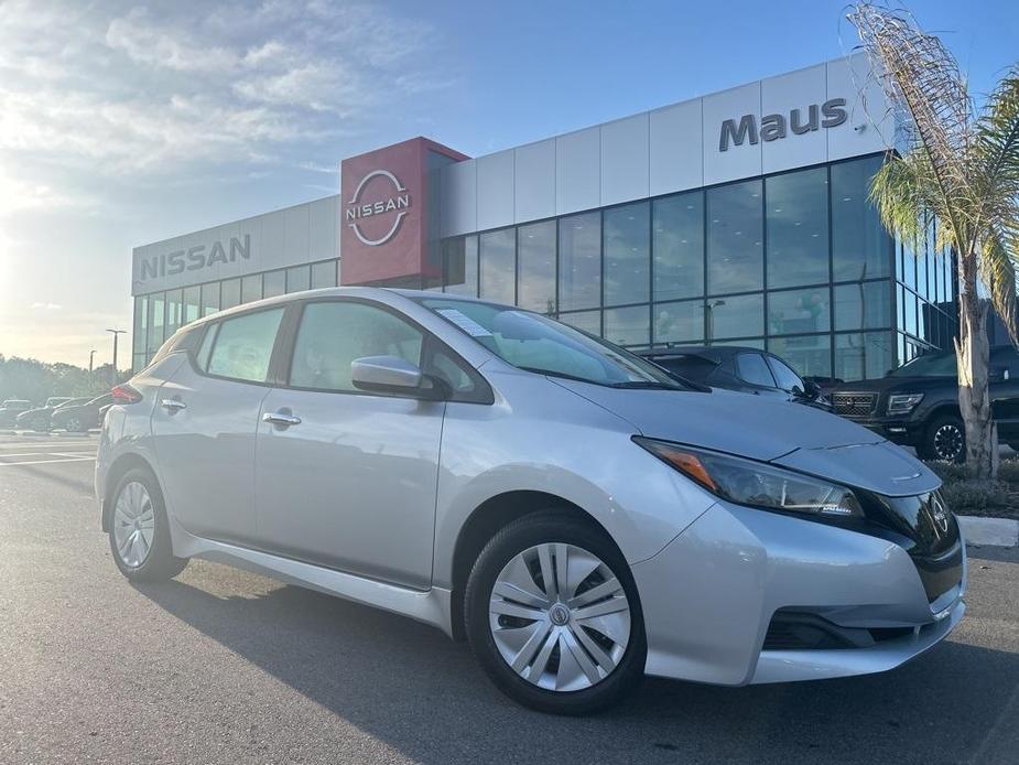 new 2024 Nissan Leaf car, priced at $28,854