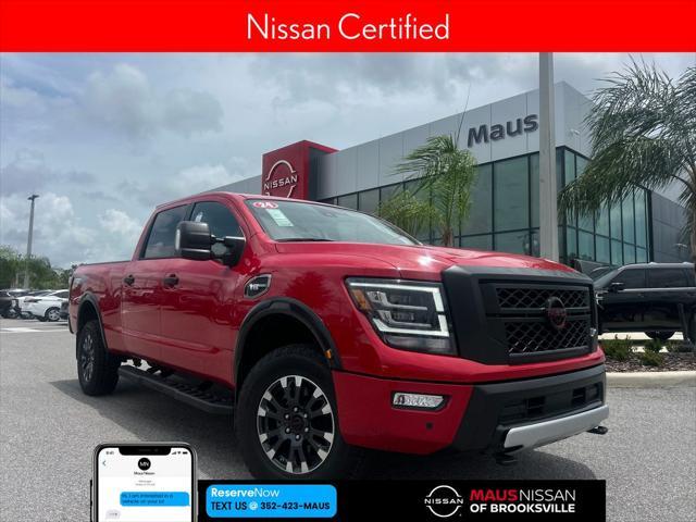 used 2024 Nissan Titan XD car, priced at $59,996