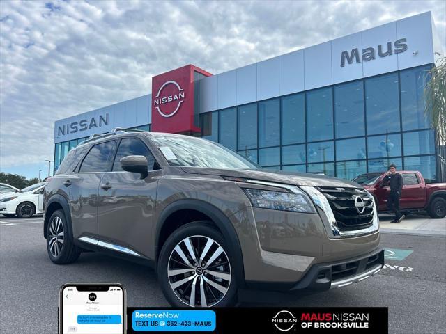 new 2025 Nissan Pathfinder car, priced at $49,943