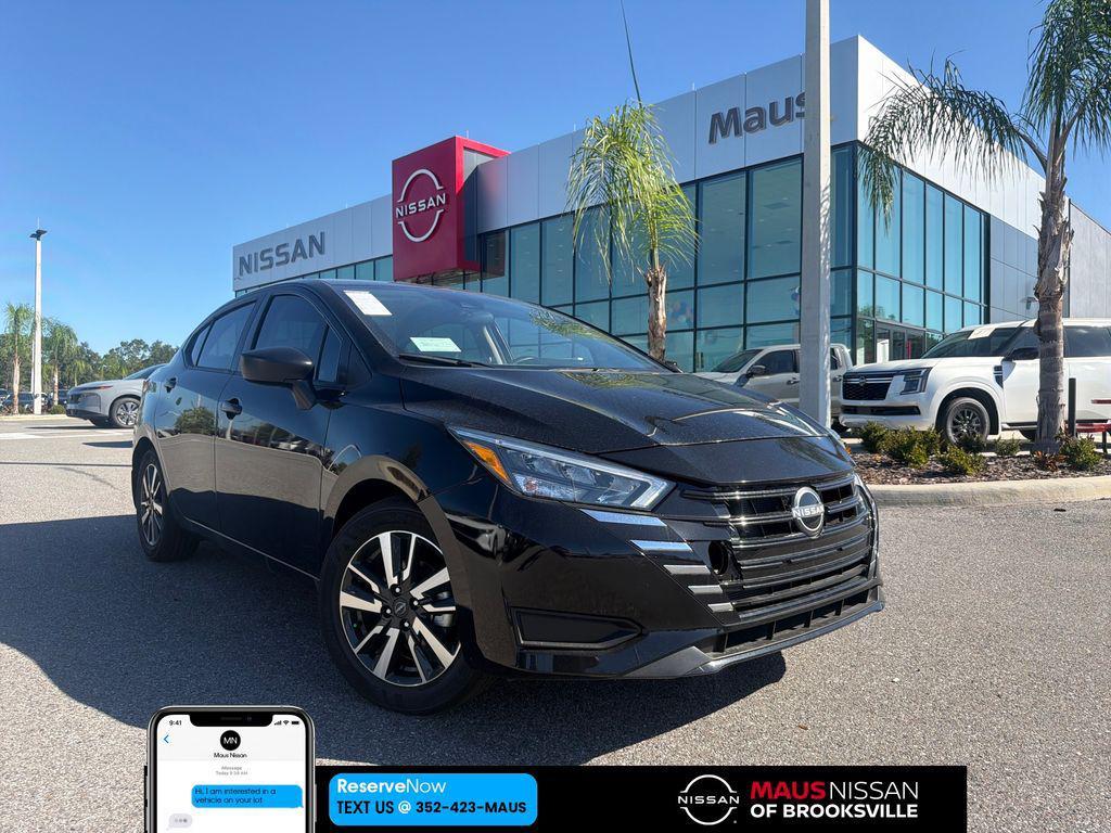 new 2025 Nissan Versa car, priced at $21,617