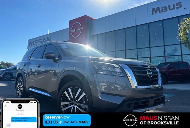 new 2025 Nissan Pathfinder car, priced at $49,567