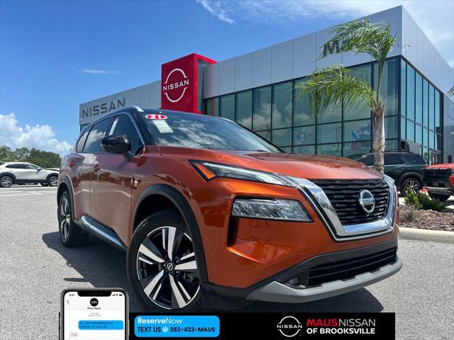used 2021 Nissan Rogue car, priced at $24,721