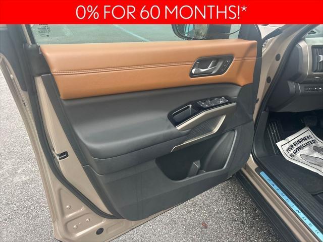 new 2025 Nissan Pathfinder car, priced at $48,985