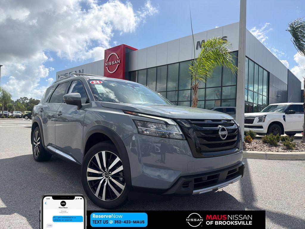 used 2024 Nissan Pathfinder car, priced at $39,721