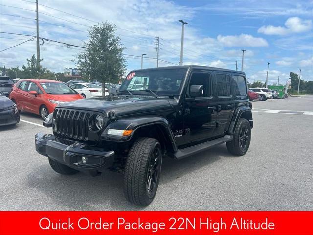 used 2022 Jeep Wrangler Unlimited car, priced at $33,960