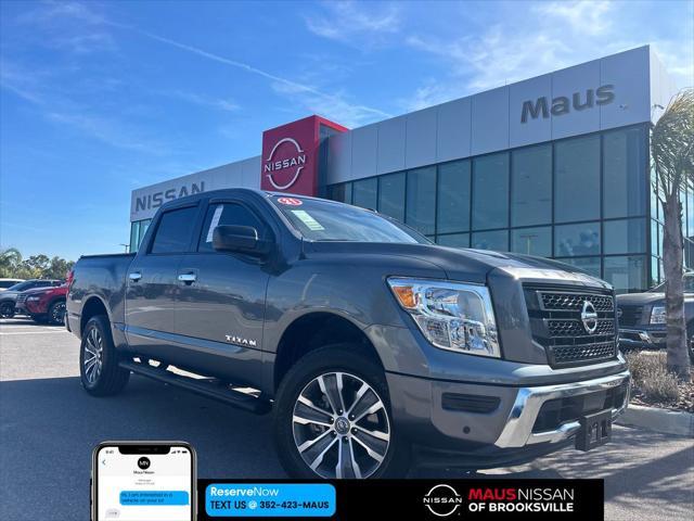 used 2021 Nissan Titan car, priced at $27,842