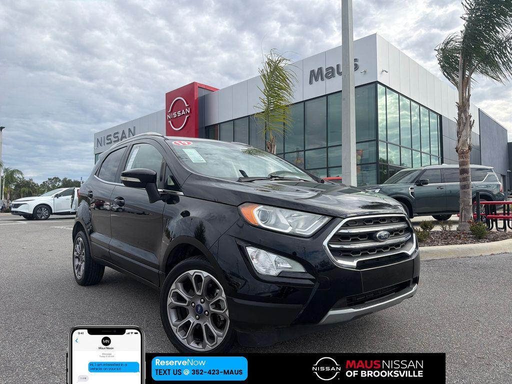 used 2019 Ford EcoSport car, priced at $14,420