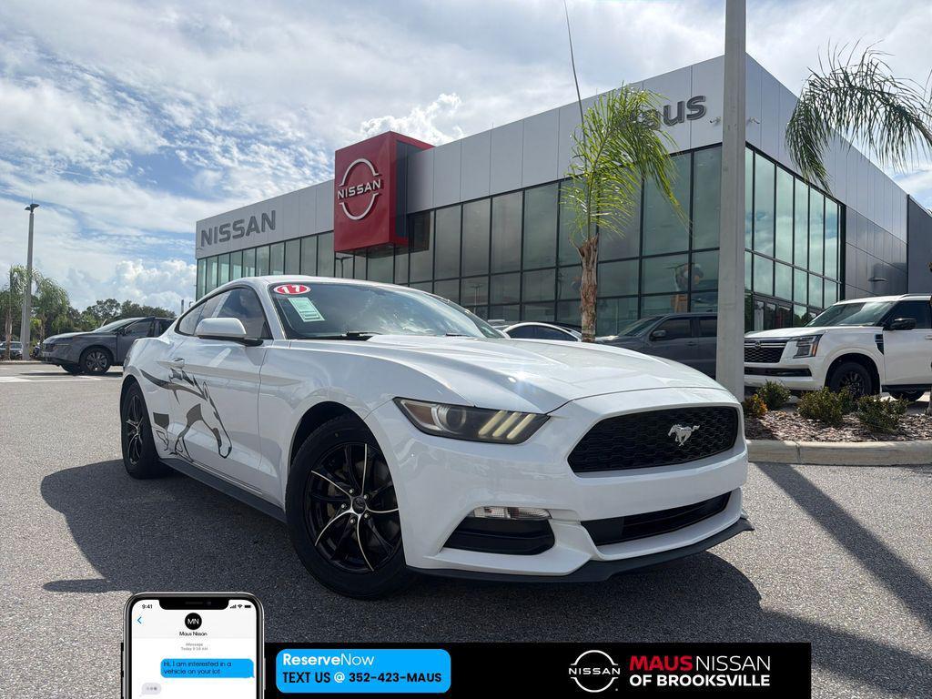 used 2017 Ford Mustang car, priced at $20,437