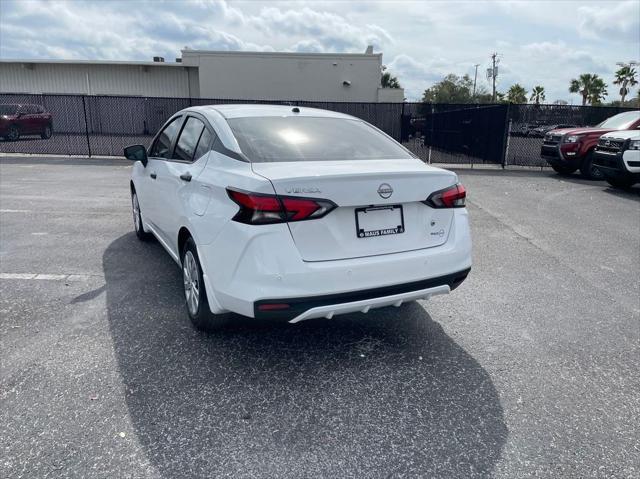 new 2025 Nissan Versa car, priced at $20,414