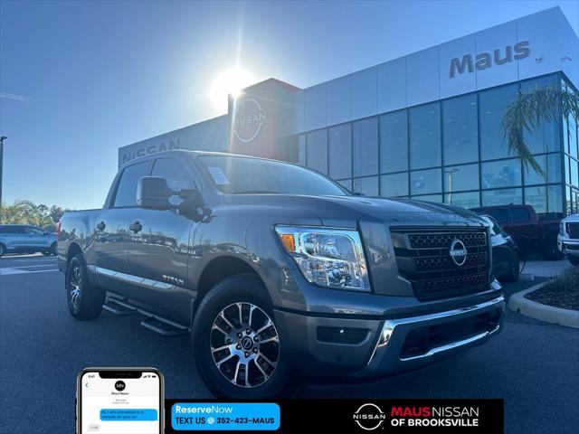 new 2024 Nissan Titan car, priced at $52,414