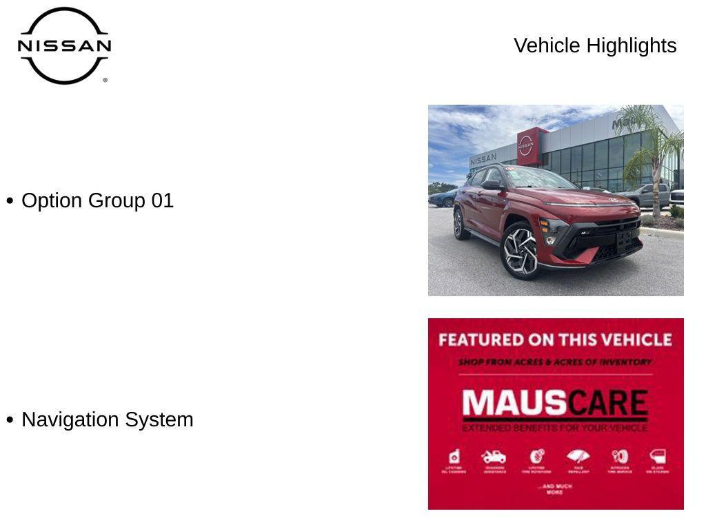 used 2024 Hyundai Kona car, priced at $24,466