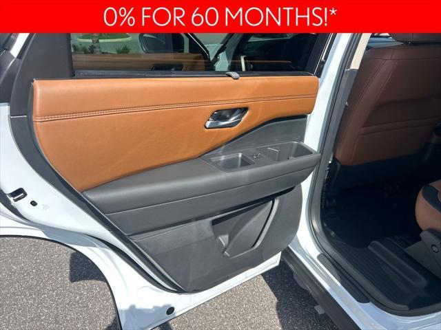 new 2025 Nissan Pathfinder car, priced at $51,101