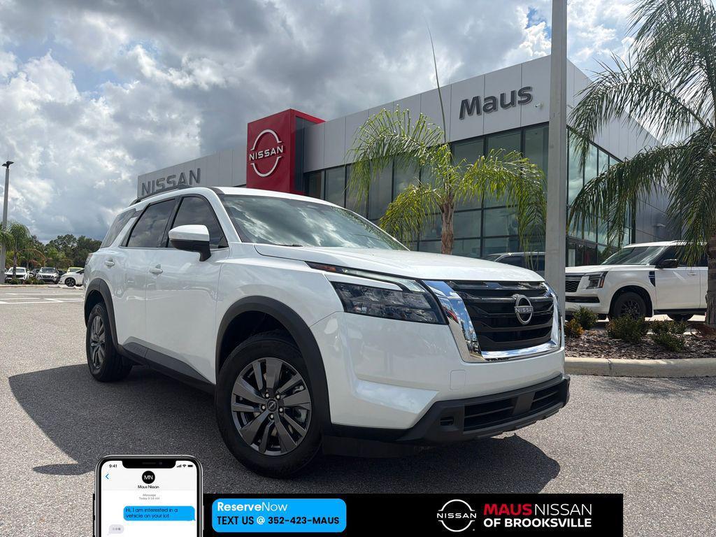 new 2025 Nissan Pathfinder car, priced at $38,449