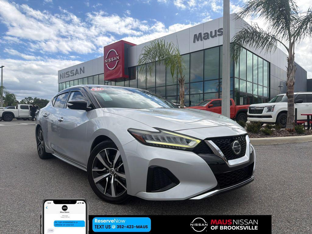 used 2020 Nissan Maxima car, priced at $17,374