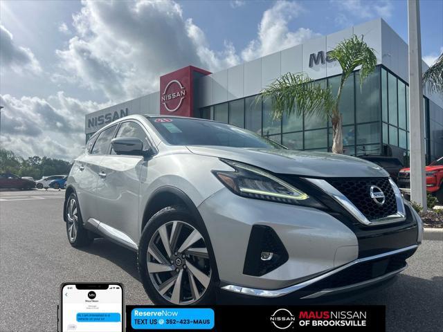 used 2021 Nissan Murano car, priced at $21,420