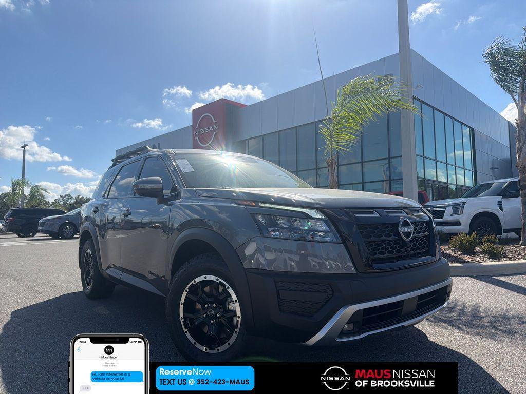 new 2025 Nissan Pathfinder car, priced at $44,187