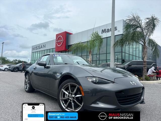 used 2023 Mazda MX-5 Miata RF car, priced at $26,694