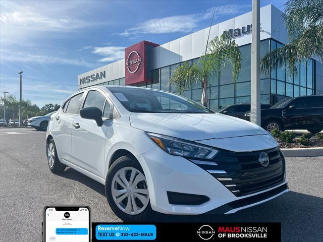 new 2025 Nissan Versa car, priced at $20,698