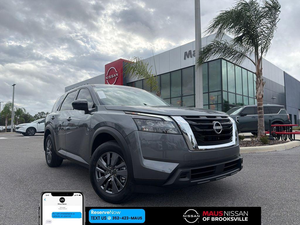new 2025 Nissan Pathfinder car, priced at $35,477