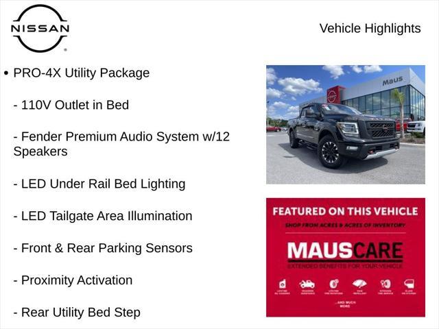 used 2021 Nissan Titan car, priced at $31,947