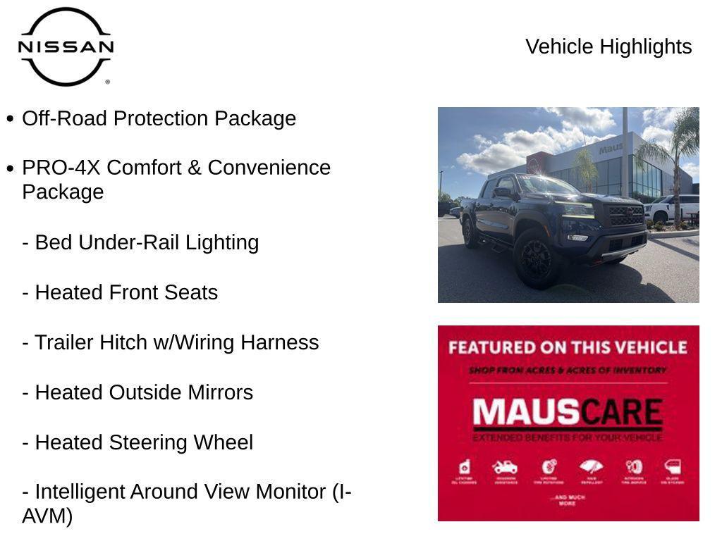 used 2022 Nissan Frontier car, priced at $34,489