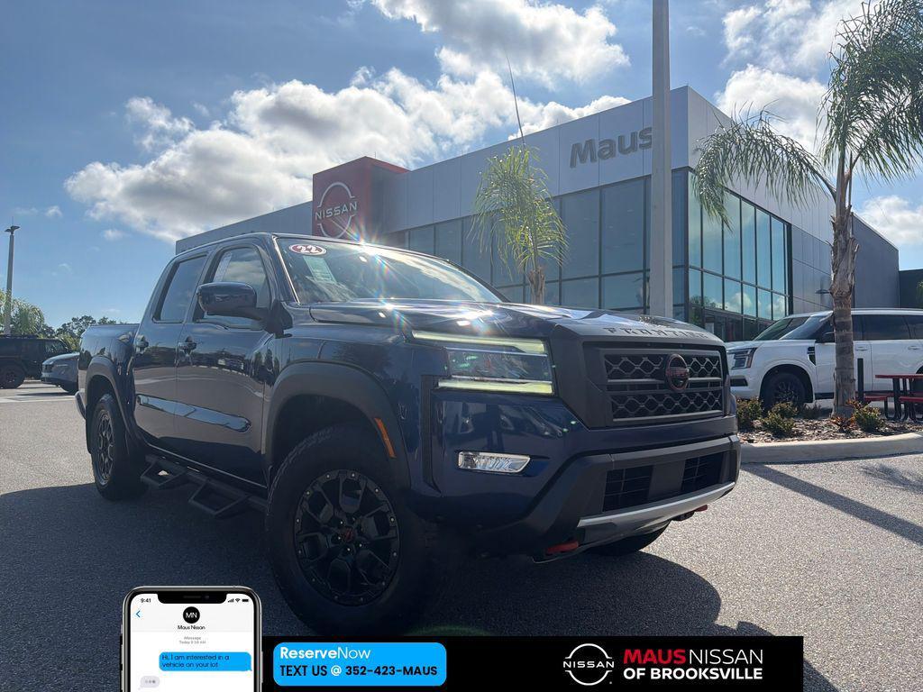 used 2022 Nissan Frontier car, priced at $34,499