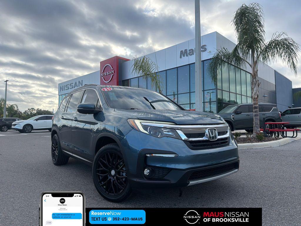 used 2021 Honda Pilot car, priced at $20,420