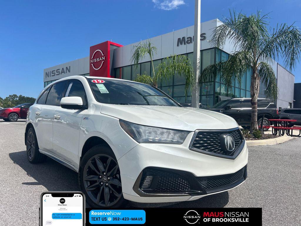 used 2019 Acura MDX car, priced at $23,997
