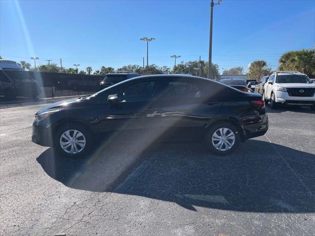 new 2025 Nissan Versa car, priced at $20,414