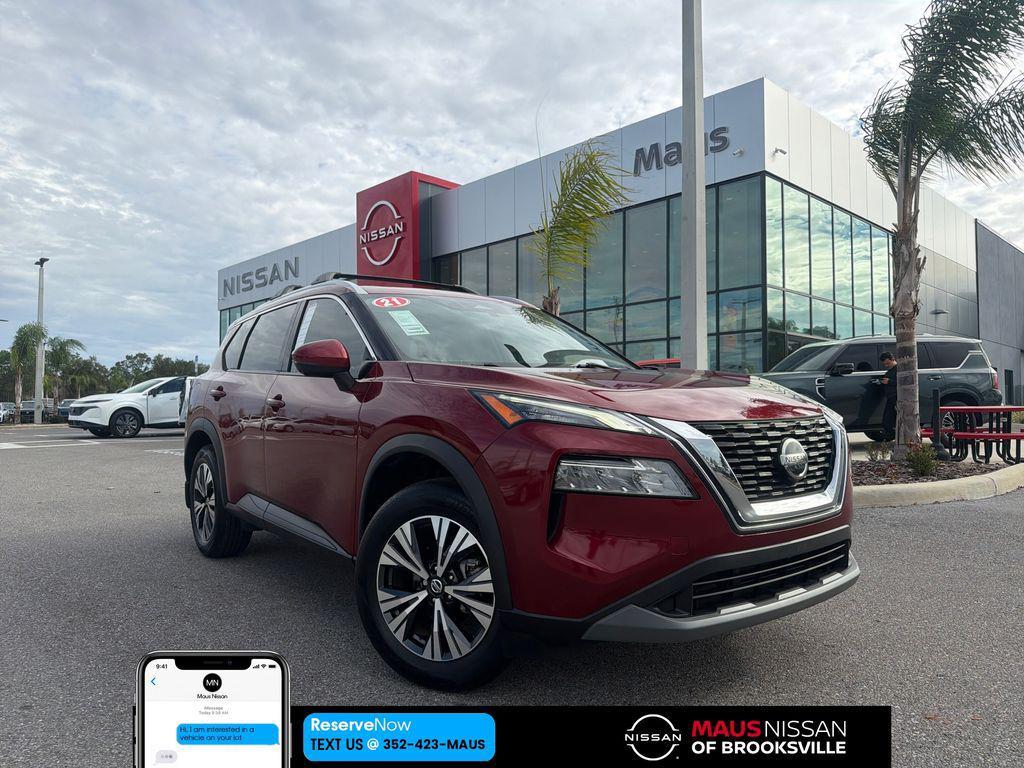 used 2021 Nissan Rogue car, priced at $19,508