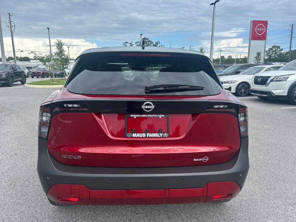 new 2025 Nissan Kicks car, priced at $25,723