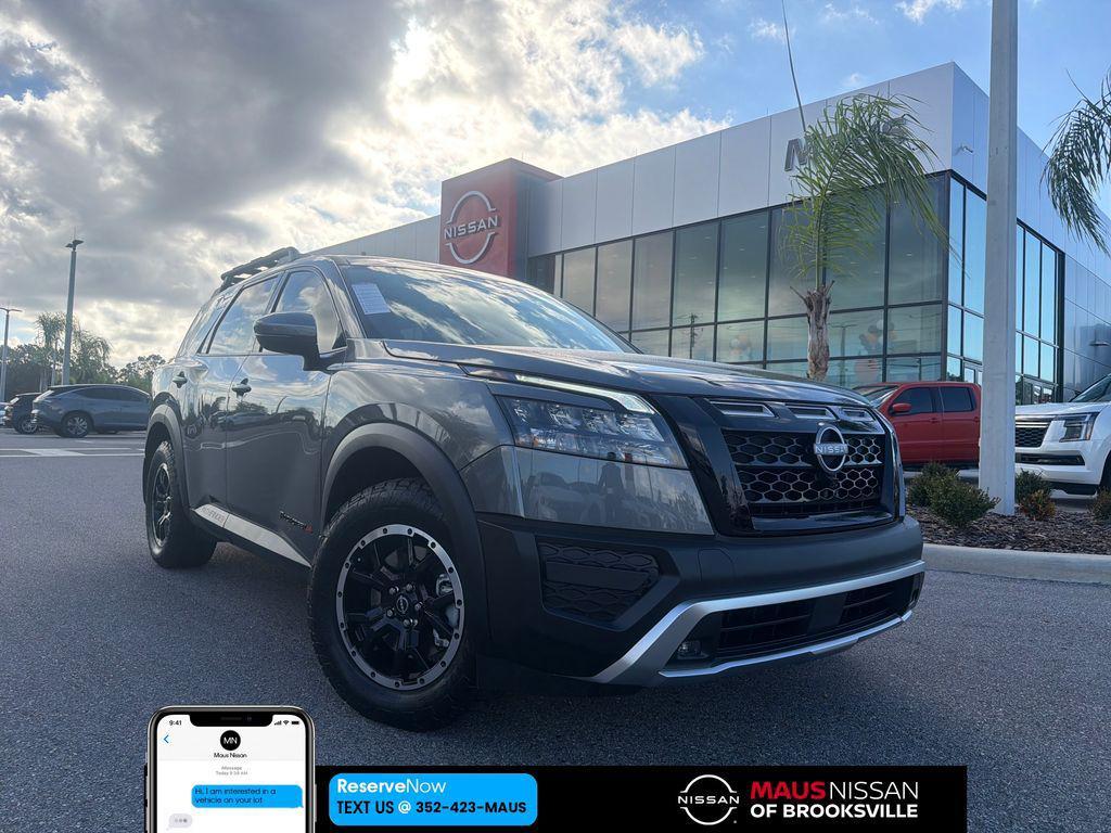 new 2025 Nissan Pathfinder car, priced at $44,187